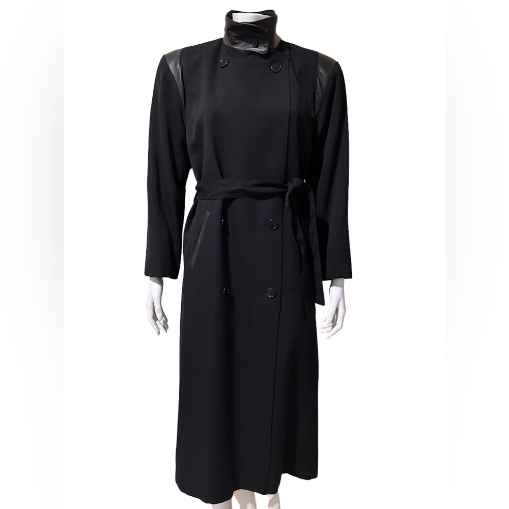 Vintage 100% Wool Trench Coat USA